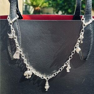 Alice in wonderland bag charm